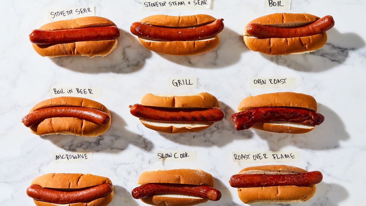 How to Cook Hot Dogs from Microwaved to Grilled to Slow-Cooked