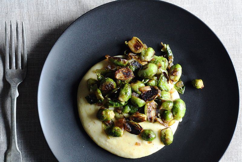 Pot Stuck Brussels Sprouts from Food52