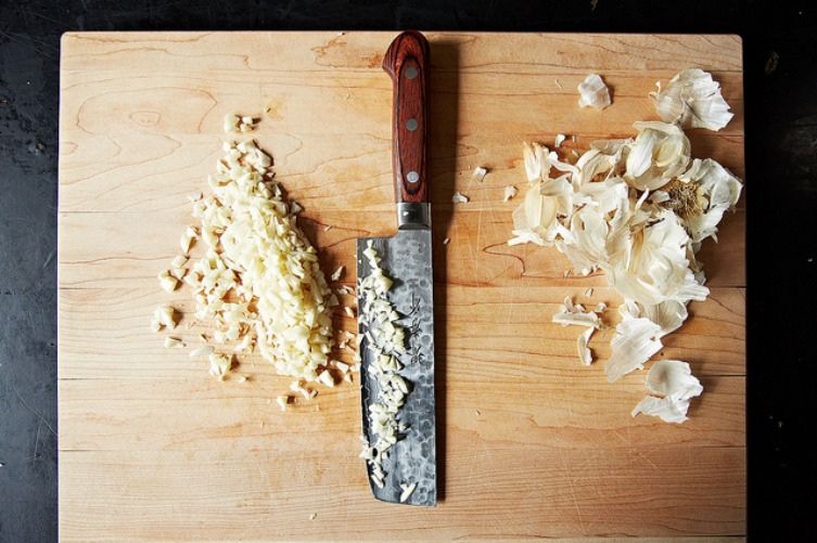 How to Remove Garlic Odors from Your Hands, from Food52