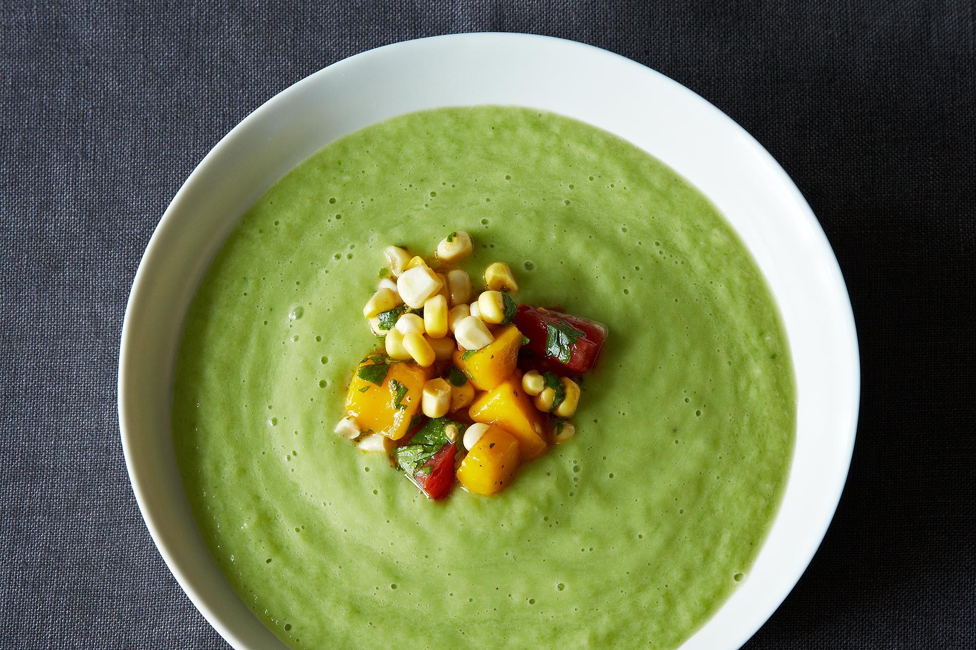 Chilled Cucumber and Avocado Soup on Food52