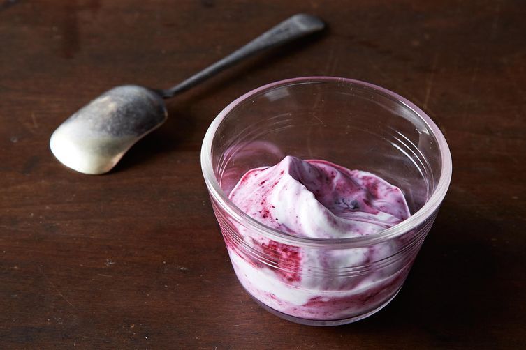 Blueberry Fool with Yogurt from Food52