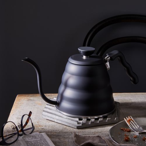 Hario Gooseneck Pour Over Kettle in Two Color Options, Induction