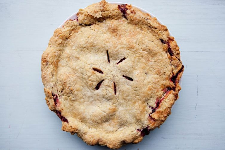 Plum Raspberry Pie on Food52