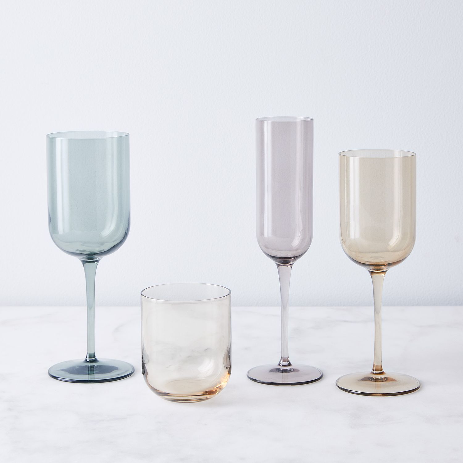 Lyngby Glas Valencia Wine Glasses, 3 Colors, Set of 6 on Food52