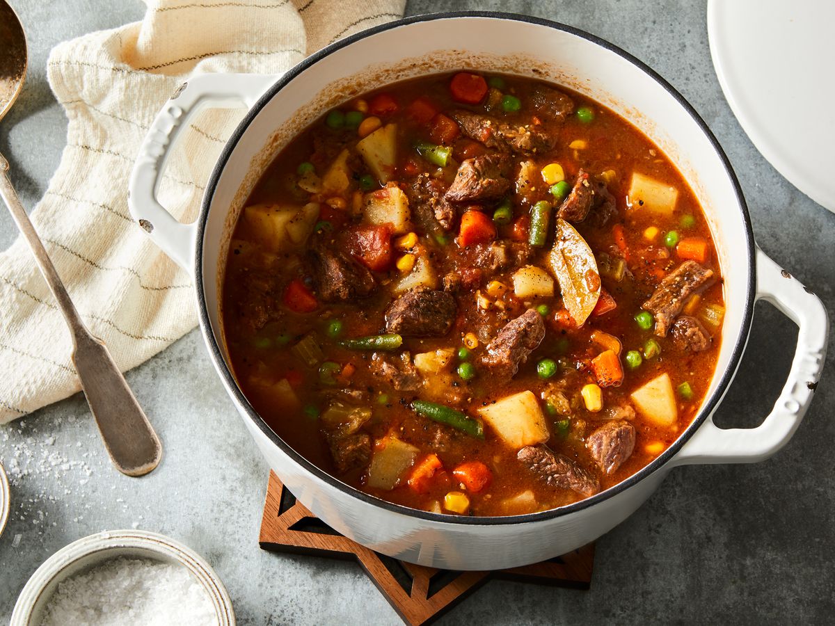 Hearty Vegetable Beef Soup A Savory Comfort in Every Bite