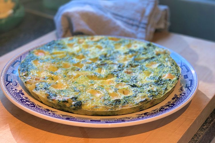 Spinach, Potato and Cheese Frittata Recipe on Food52