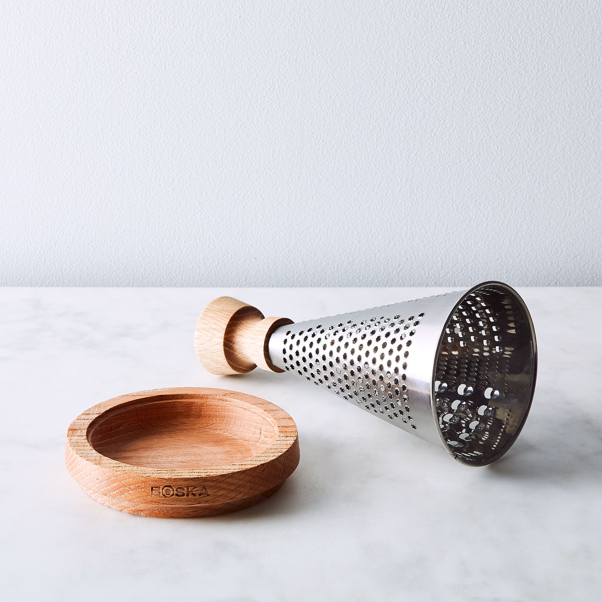 Boska Oak Table Cheese Grater, Stainless Steel & European Oak with Tray on  Food52