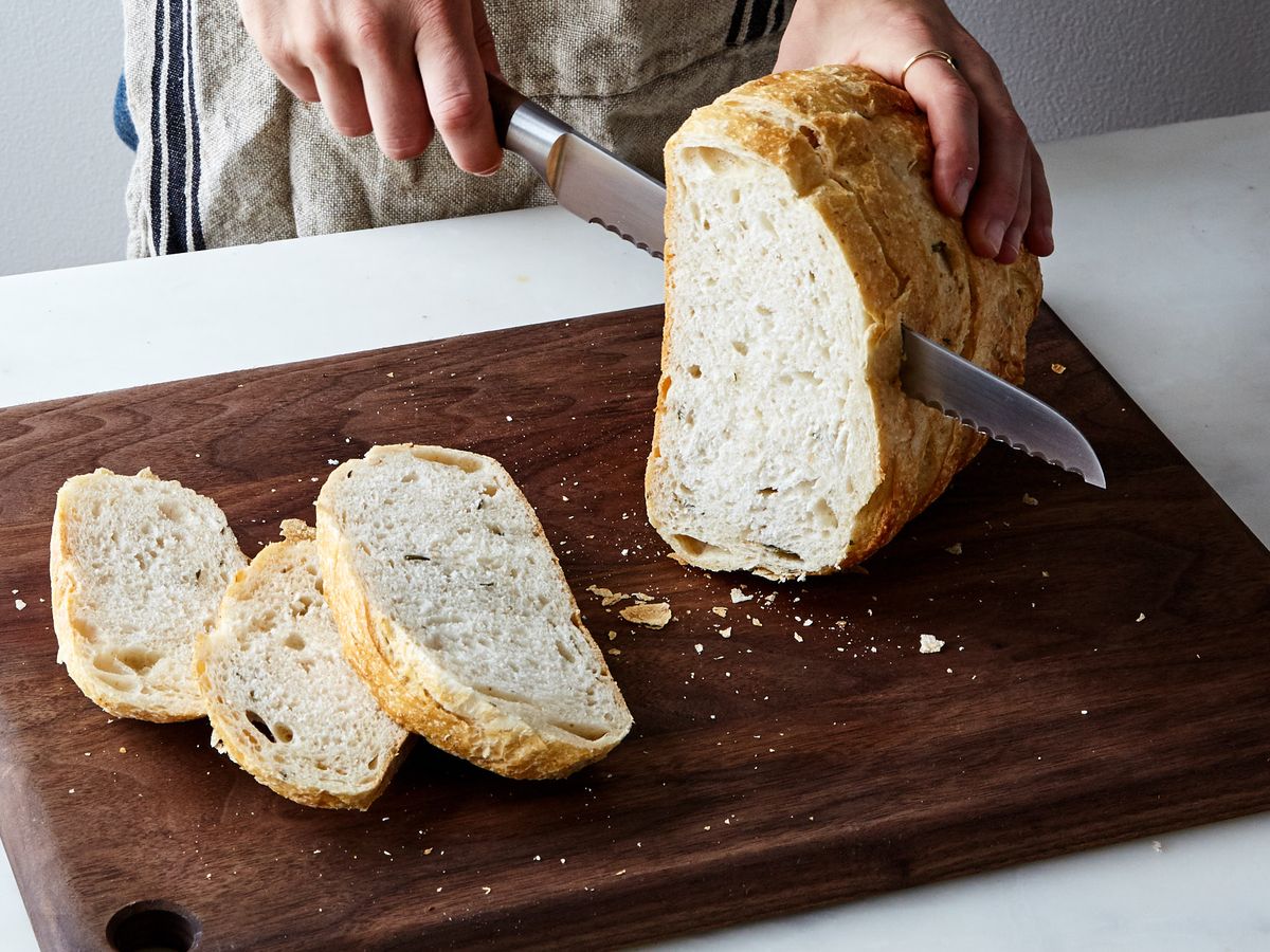 Cut Bread Without a Bread Knife 