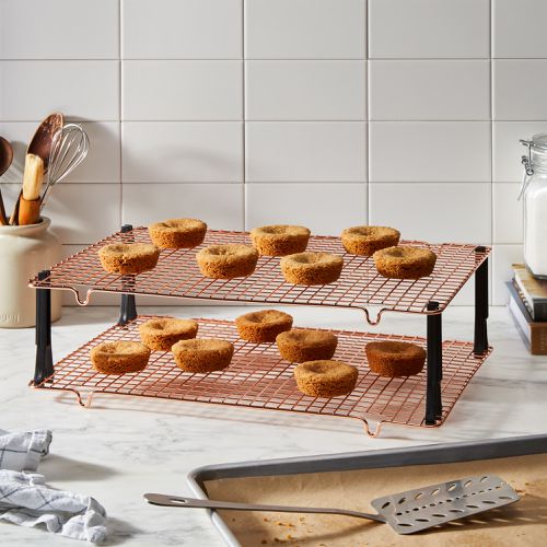 Nordic Ware Stackable Cooling Rack in Steel for Baking & Icing