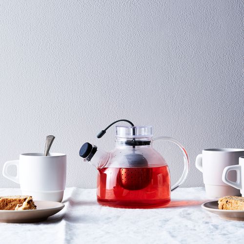 Menu Glass Teapot with Strainer Infuser & Rubber Stopper, 2 Sizes on Food52