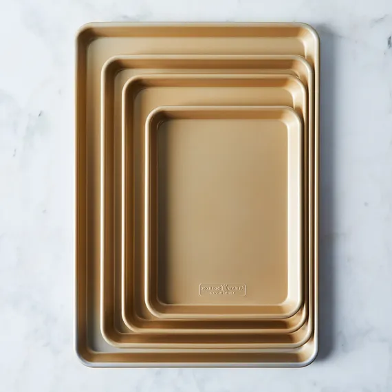 Nordic Ware Treat Nonstick 9x13 Rectangular Baking Pan - Gold