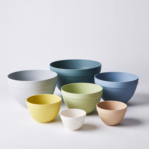 Bamboozle Bamboo Nesting Bowls, 7-Piece Set, Mixed Neutrals, Mixed Desert &  Pastel Colors on Food52