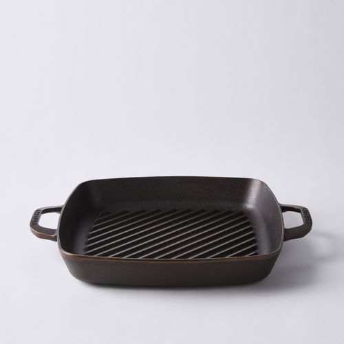 Smithey Cast Iron Grill Pan, 12-Inch, Made in South Carolina on Food52