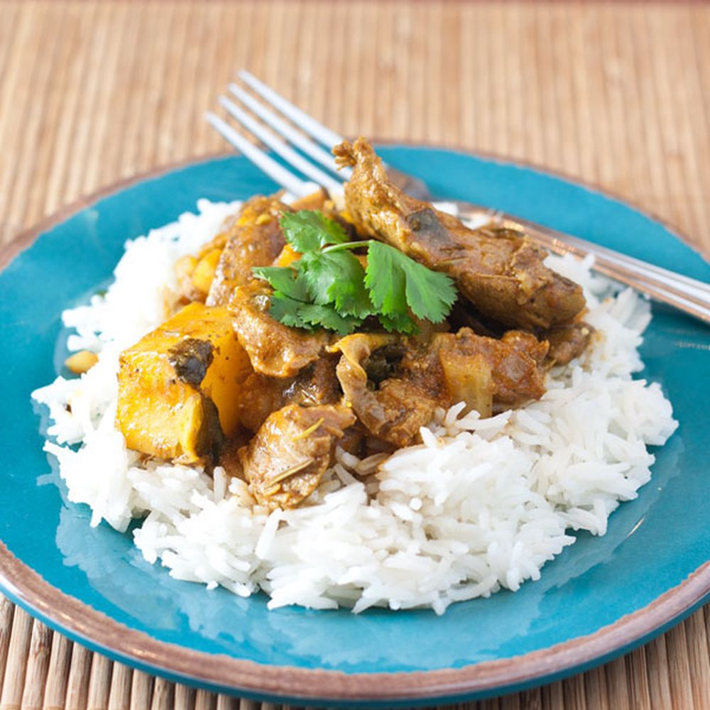 slow cooker lamb curry