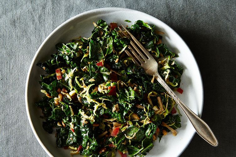 Image result for Kale & Brussels Sprout Salad