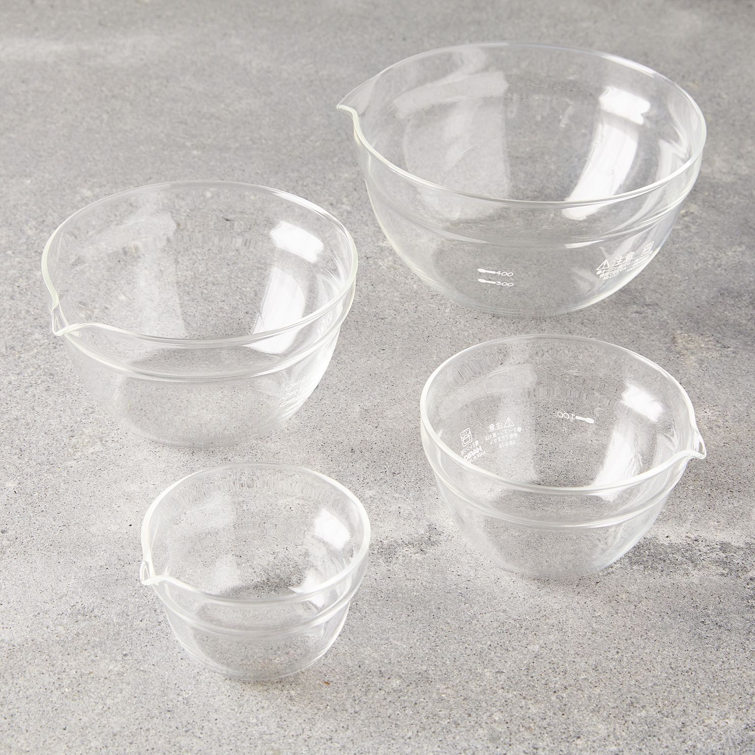 Glass Mixing Bowls & Prep Bowls