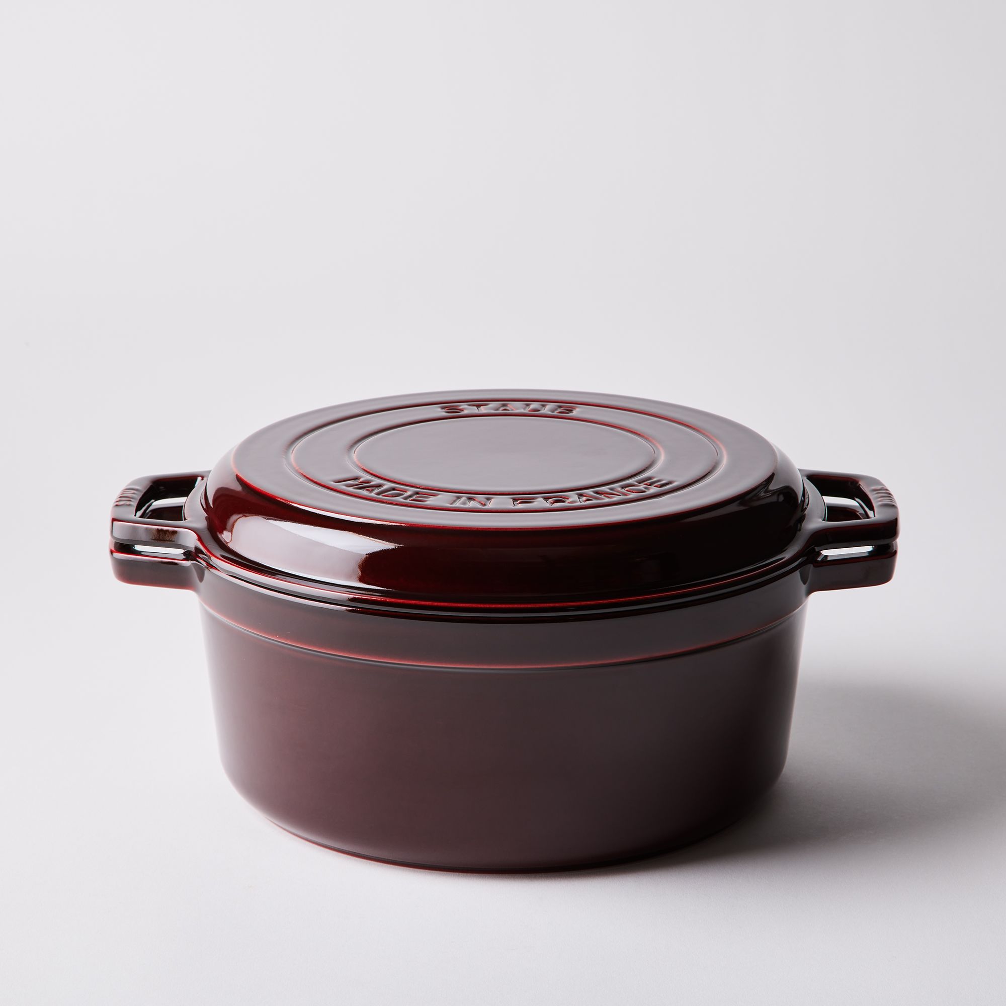 Staub Cast-Iron Cocotte With Glass Lid, 4QT on Food52