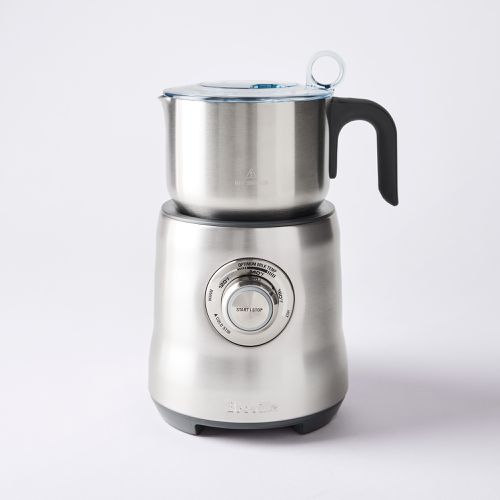 Breville Milk Café Electric Milk Frother, Brushed Stainless Steel