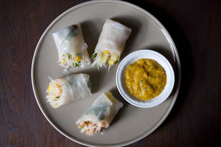 Cambodian-Style Spring Rolls