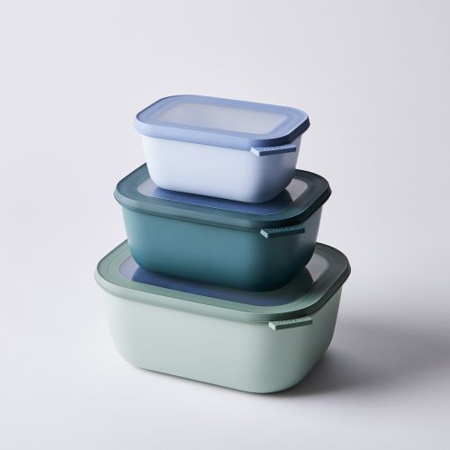 Mepal Mixed Color Nested Storage Bowls & Boxes on Food52