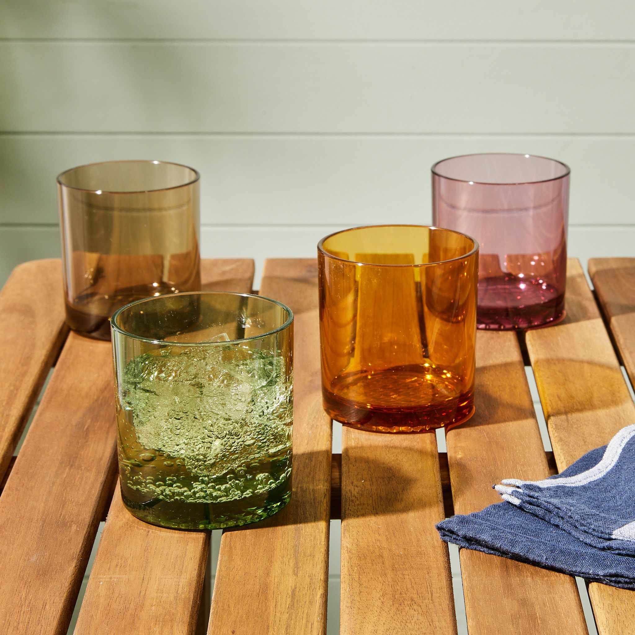 Reserve Outdoor Old-Fashioned Glasses, Set of 4