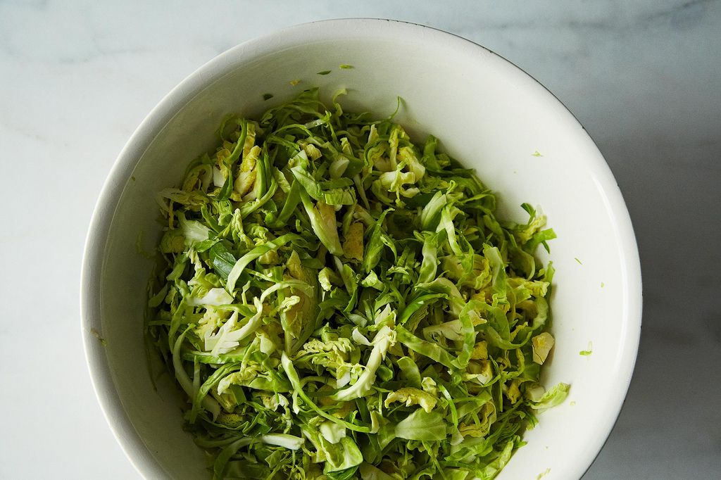 Union Square Café's Hashed Brussels Sprouts with Poppy Seeds and Lemon from Food52