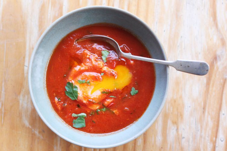 Italian Eggs in Tomato Sauce on Food52