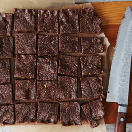 Chocolate coconut squares by Nicole S. Urdang