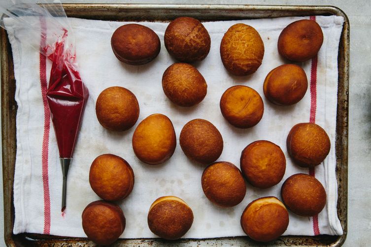 Cranberry Jelly-Filled Donuts on Food52