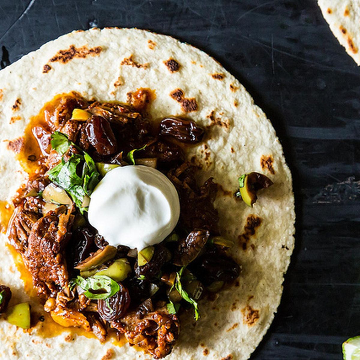 Best Braised Lamb Tacos Recipe How To Make Tacos With Balsamic Soaked Raisins