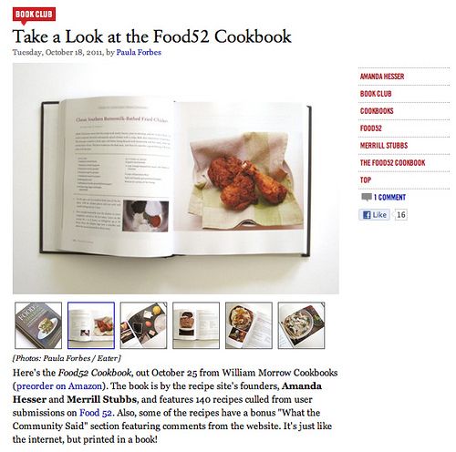 Eater National | Take a Look at the Food52 Cookbook
