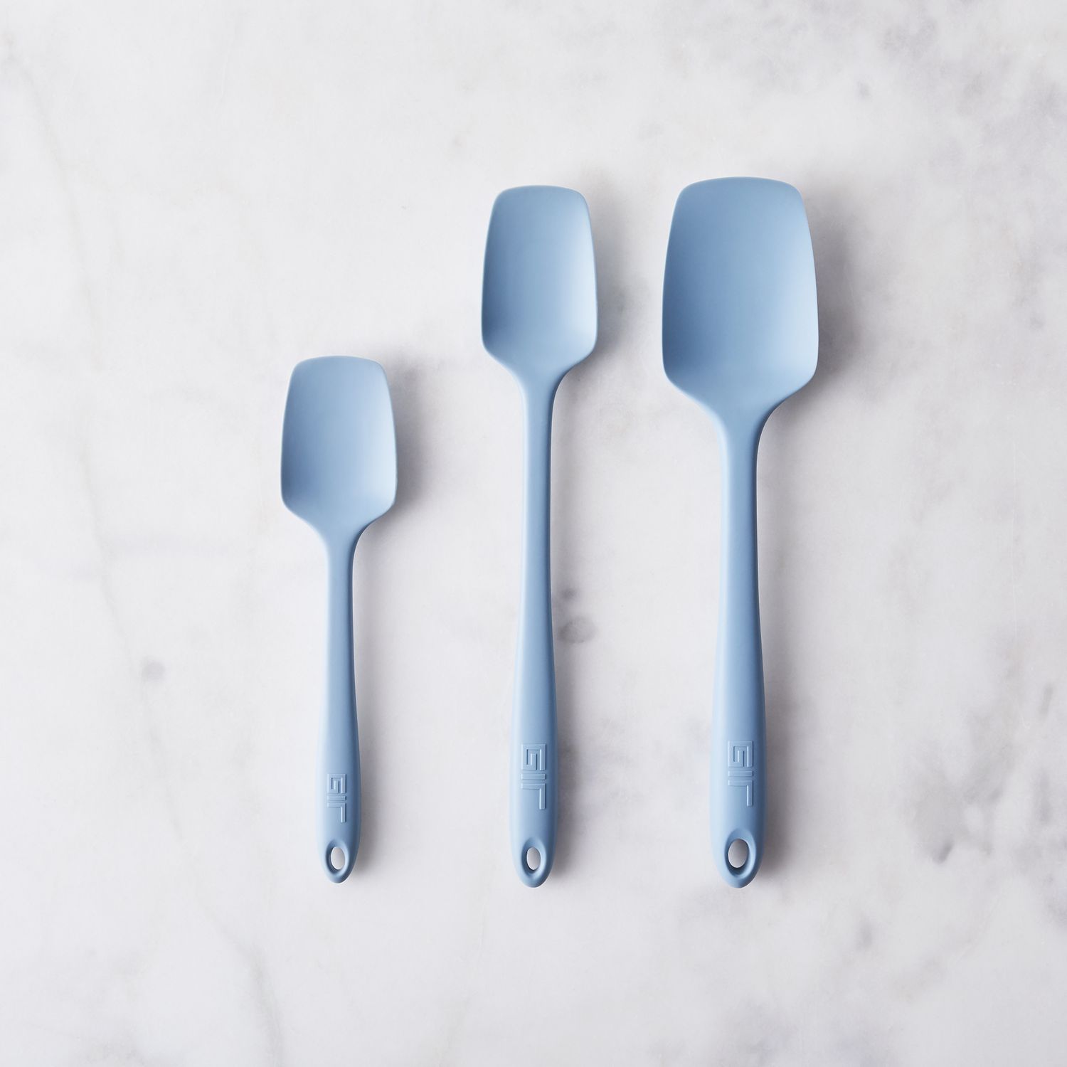 GIR Silicone Kitchen Spoons (Set of 3), BPA-Free, Heat Resistant