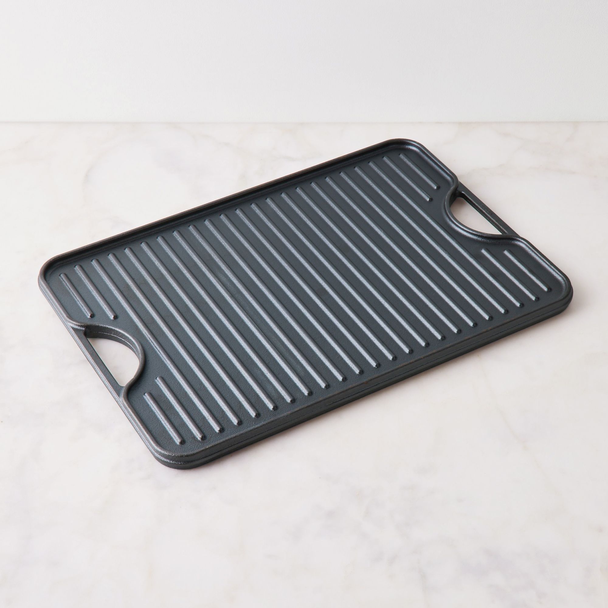 Victoria Cast Iron Reversible Rectangular Griddle, 2 Sizes on Food52