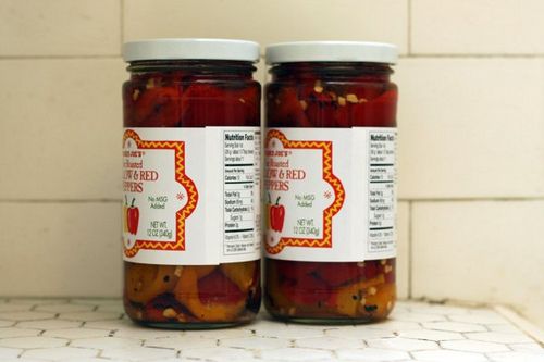 2 Jars of Roasted Red Peppers