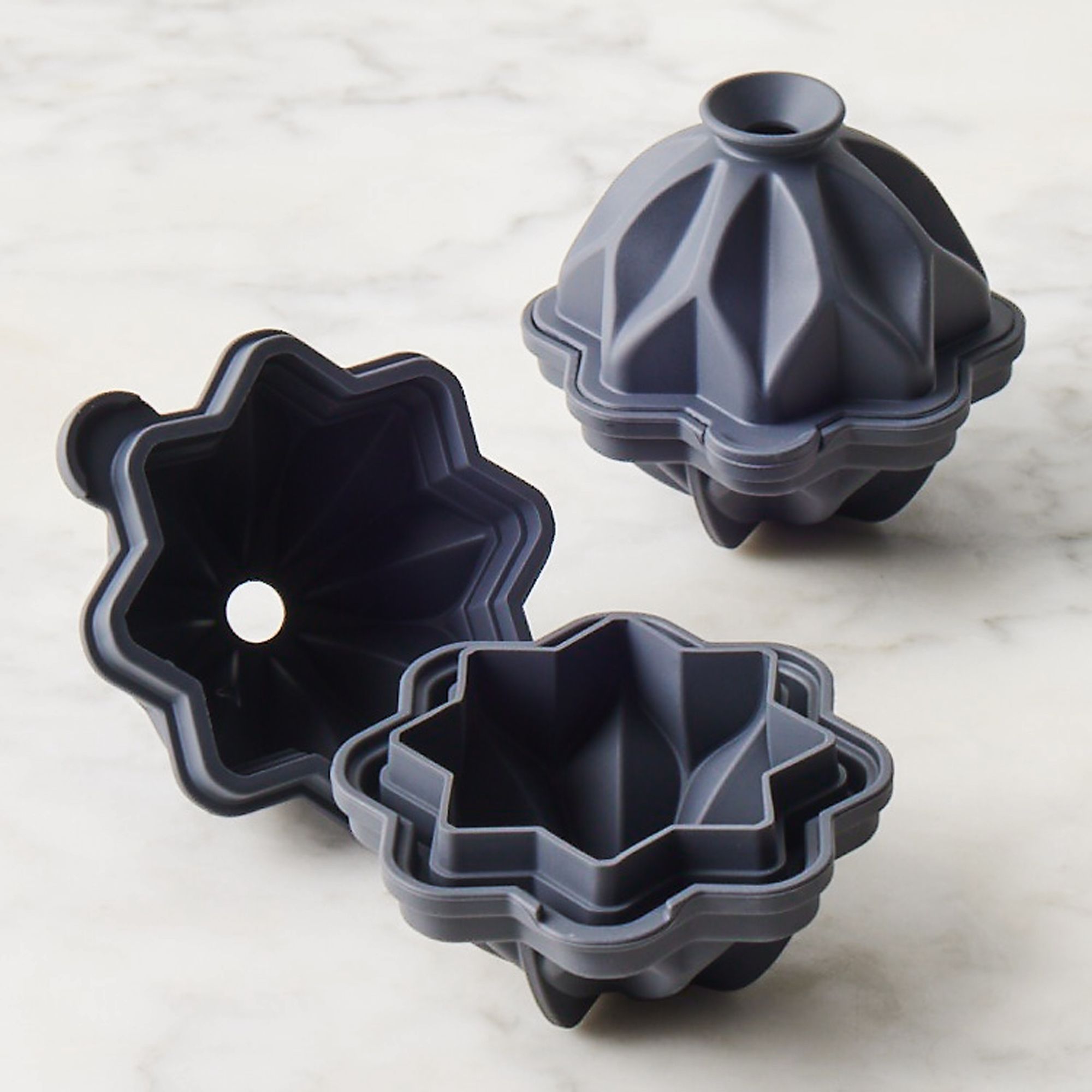 W&P Ripple Cocktail Ice Mold, Set of 2, Food-Grade Silicone on Food52