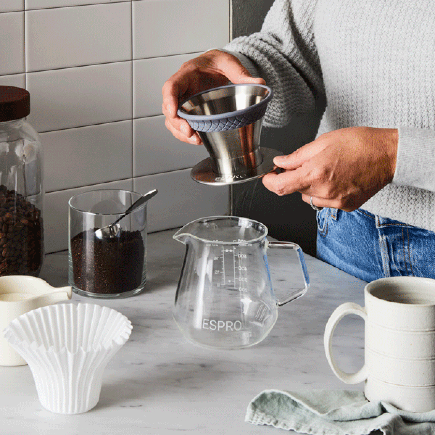 ESPRO Bloom Pour Over Coffee Brewing Kit