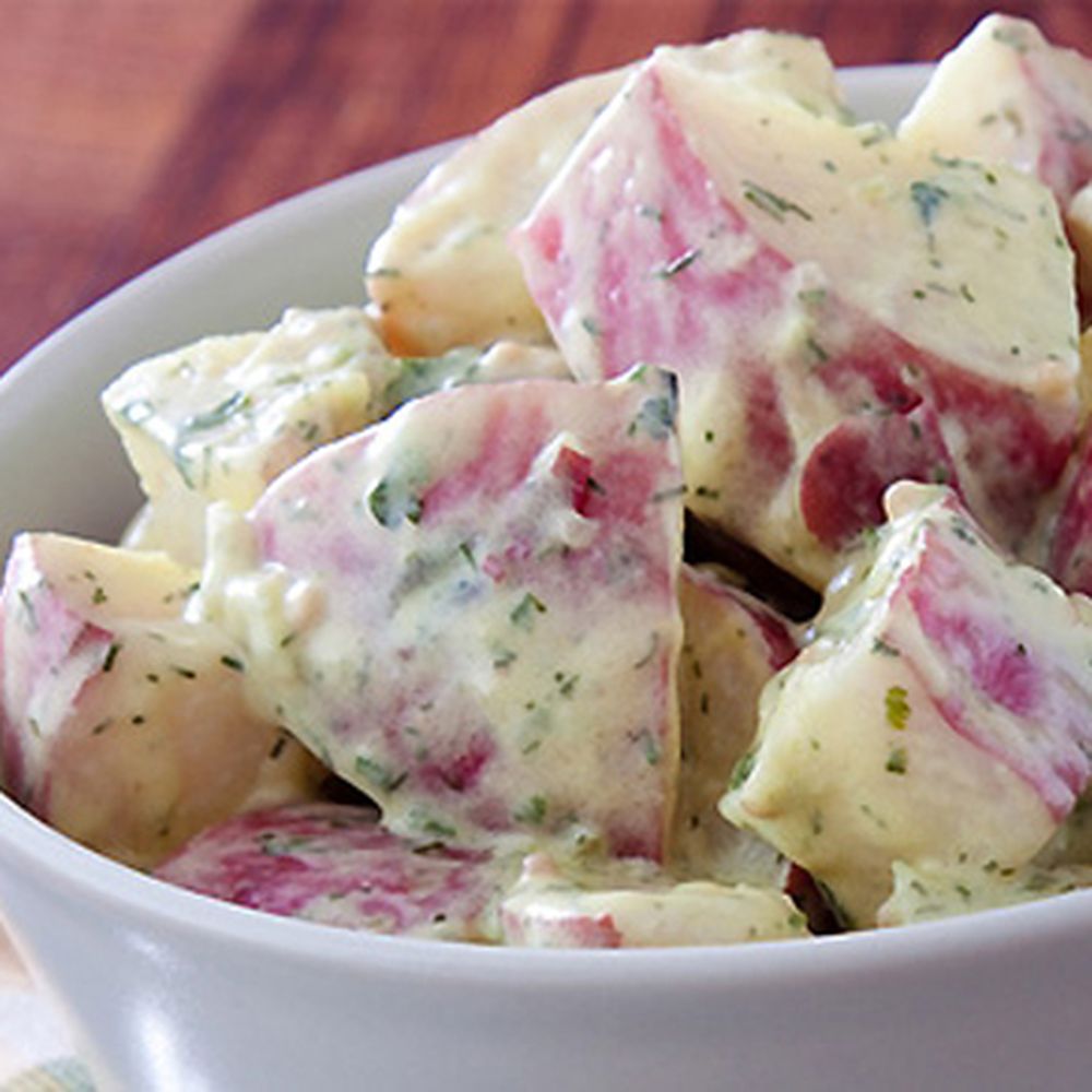 warm potato salad