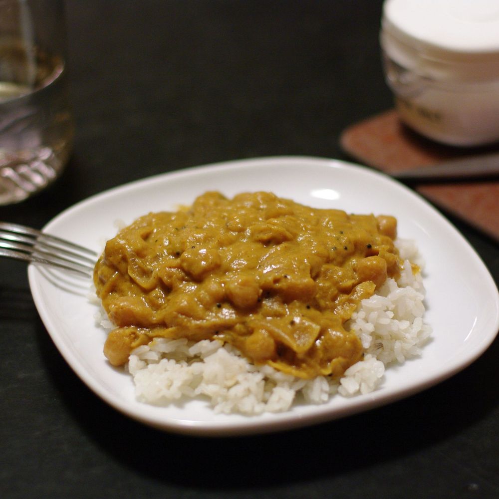 chickpea cashew curry