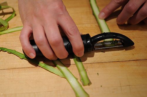 Shaving Asparagus