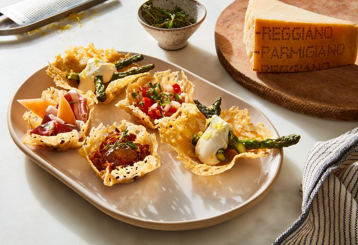 Crispy Parmigiano Reggiano Cups = Your New Fave Summer Snack