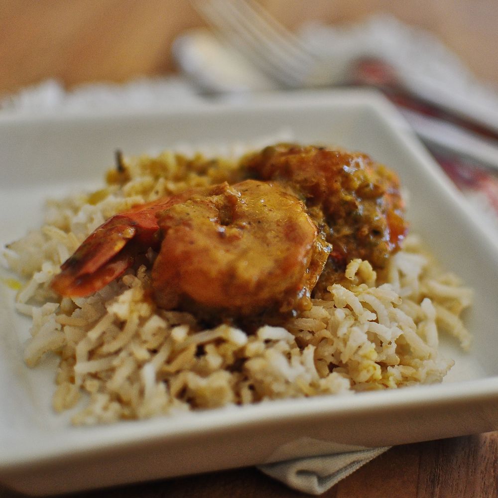 coconut shrimp curry