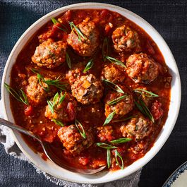 Asian style meatballs by Dian Rogers