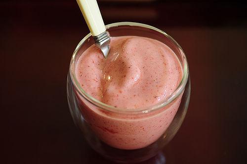 Quick Strawberry Sherbet from Food52