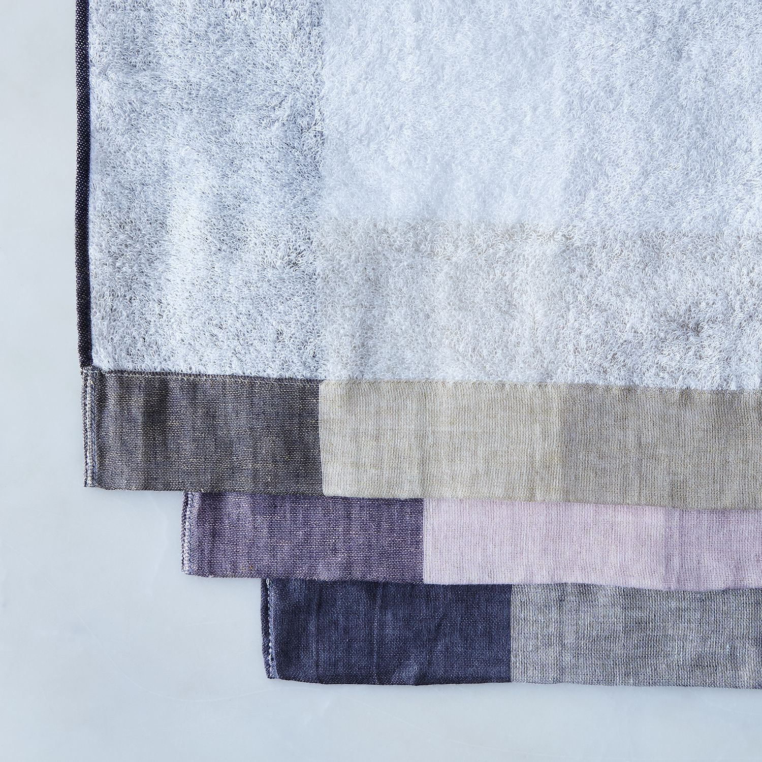 Morihata International Japanese Kitchen Towels in Striped Linen, 3 Colors  on Food52