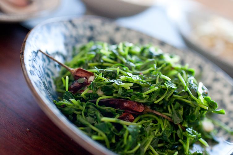 Pea Shoots- Chinese style