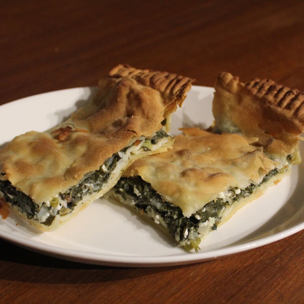 peter & julie bellas’ spanakopita (spinach pie)