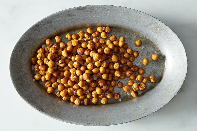 Toasted chickpeas from Food52