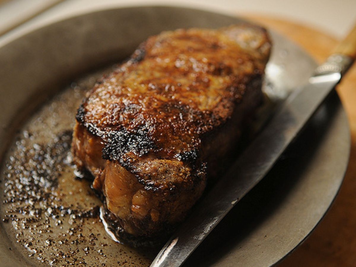 Broiled New York Strip Steak