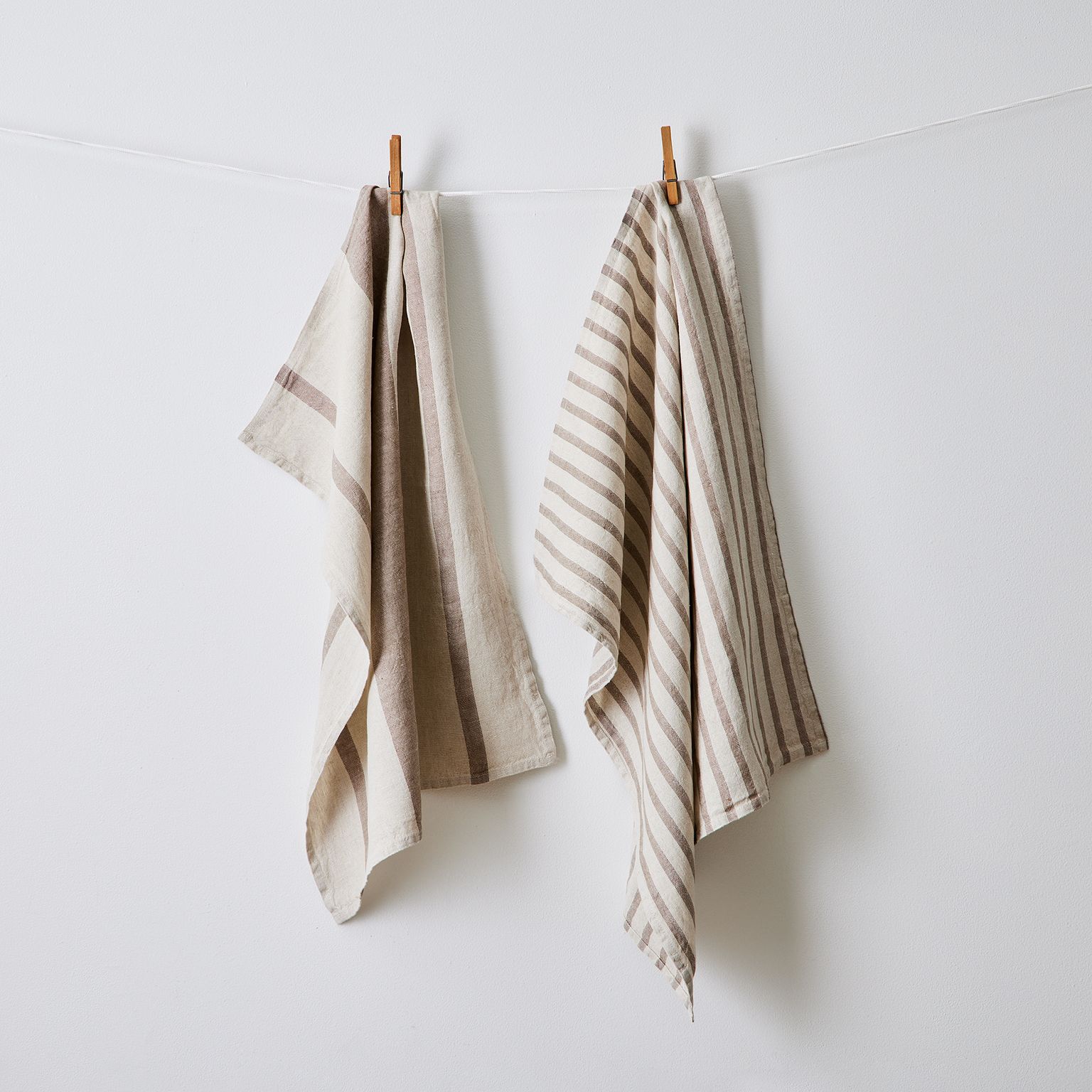 Vintage Startex Linen/Cotton Blend Kitchen, Tea Towel • Food for a Year