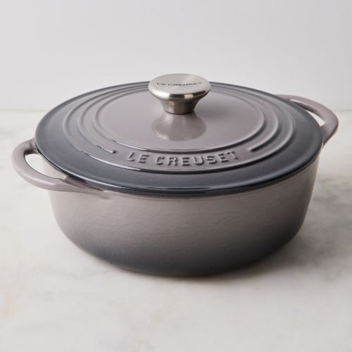Le Creuset Shallow Round Dutch Oven in Shallot
